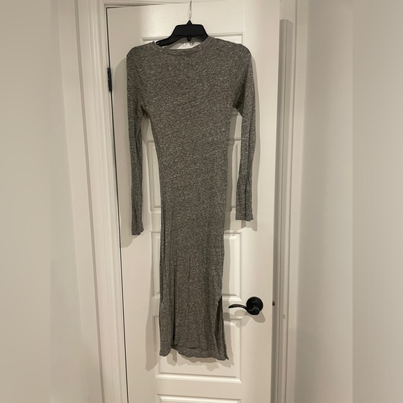 All saints Tina dress gray midi size medium - Picture 11 of 11